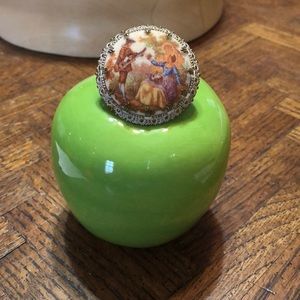 A brooch made in west Germany.  A